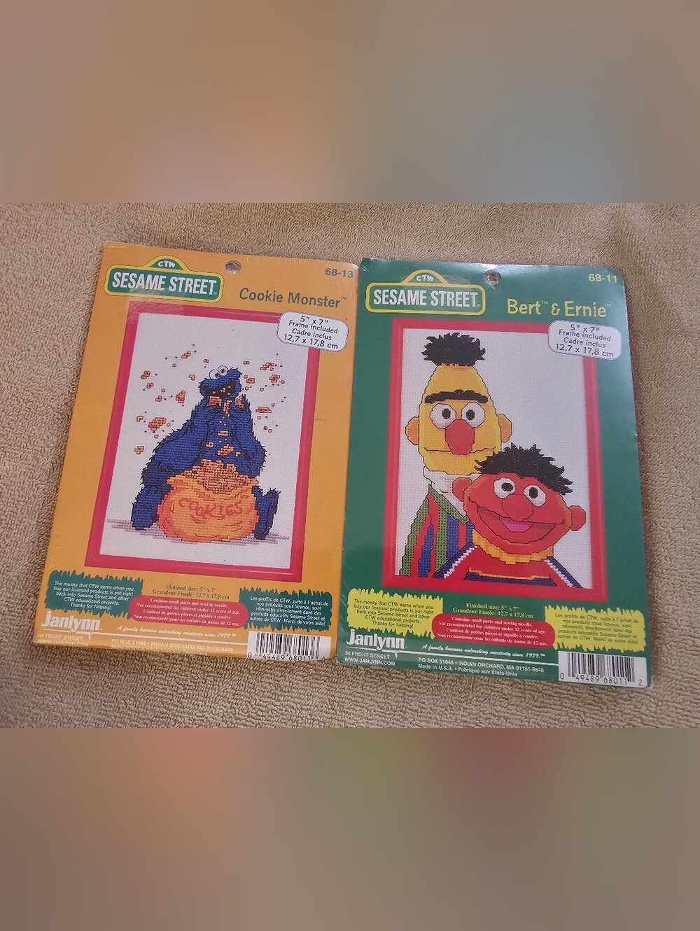 Sesame Street Cross Stitch Bundle